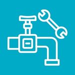 Plumbing company icon