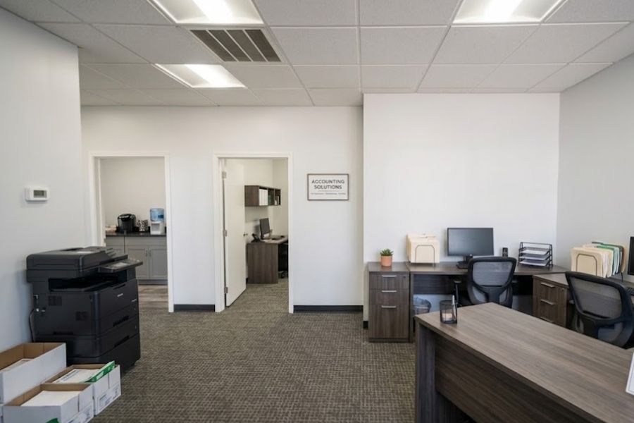 Small company using office commercial space