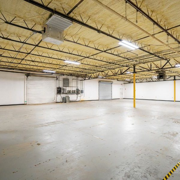 Loading deck area